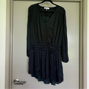 FRAME Long Sleeve Mini Dress